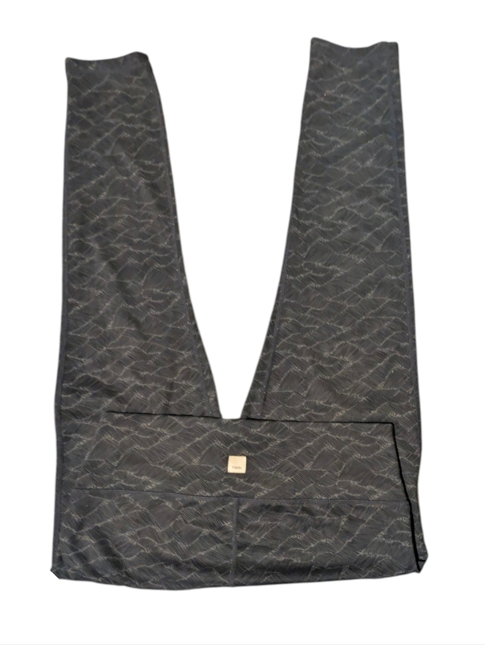 Vuori Vibes Mid-Rise Legging Charcoal Wave Womens Medium Gym Yoga Casual - Picture 3 of 13
